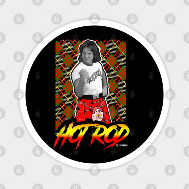 Roddy Piper Hot Rod Neon Series Magnet by Holman